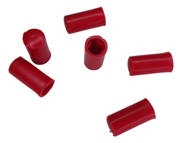 4 Botones Para Interruptor (lpm) D.6mm X L.16mm Rojo 1