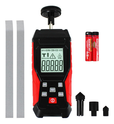 Tacómetro Digital De Alta Precisión, 3-100000rpm Y 3-19999rp 0