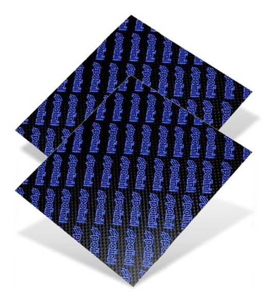 Láminas Fibra Carbono Polini Azul 0