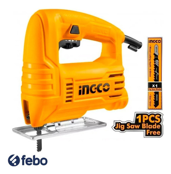 Herramienta Sierra Caladora De Mano Ingco 400w Cortadora 1
