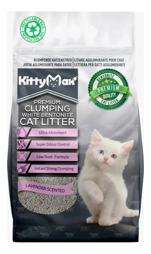 Kitty Max Aglomerante Lavanda 5 L 0