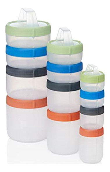 Humangear Stax Juego De Contenedores De Almacenamiento Reuti 0