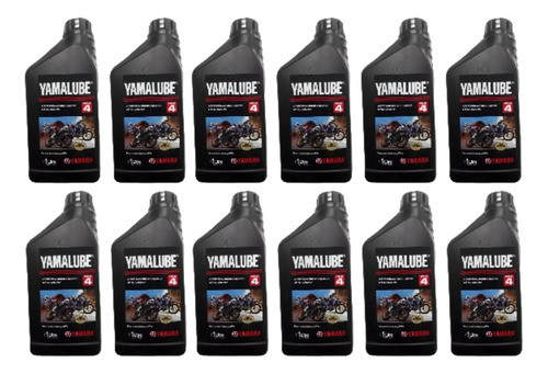 Aceite Motor Yamalube 4t 20w 40 Mineral 12 Litros Delcar ® 0