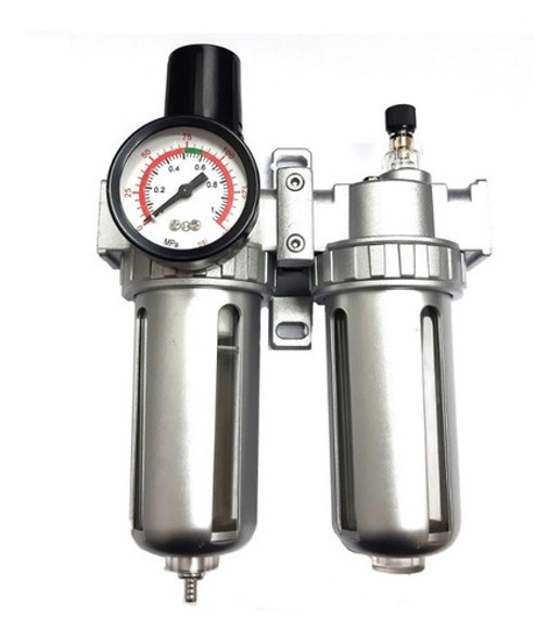 Filtro Regulador De Presion Lubricador Compresor 1/4 Rotake 0