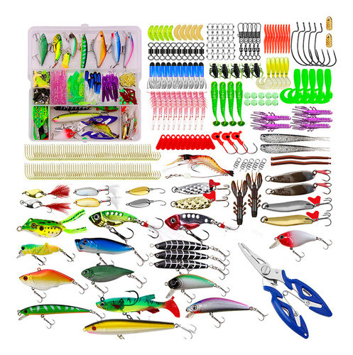 Kit Valija Organizador Señuelos Para Pesca 300 Piezas El Rey 0