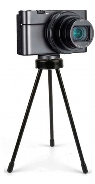 Mini Tripode De Escritorio P Celular Camara 14cm + Adaptador 1
