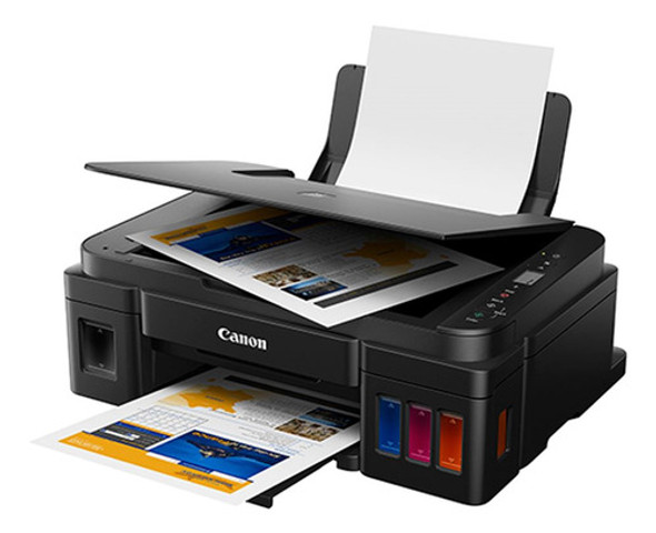 Impresora Multifunción Canon Pixma G2110 Sist. Continuo Mtz 1