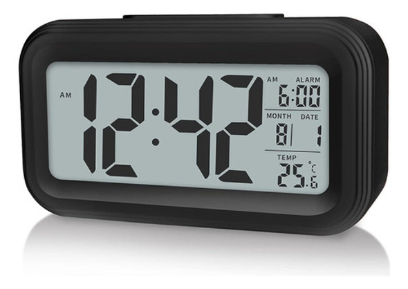 Reloj Despertador Digital Yuanraner Con Temperatura Interior 0