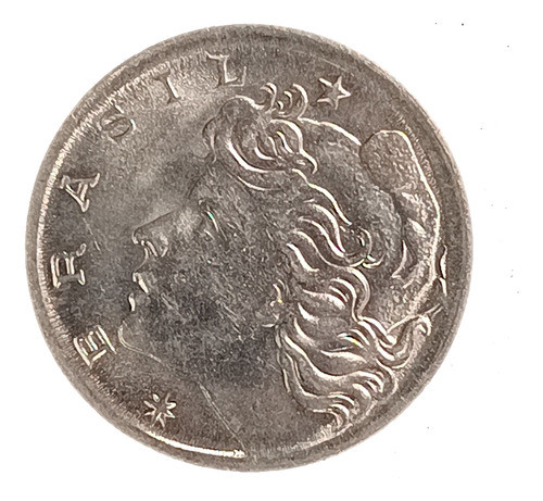 Brasil 5 Centavos 1969 Sin Circular Km 577.2 1