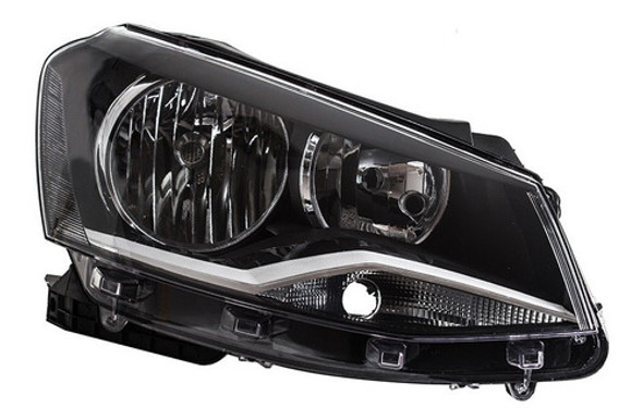 Optica Der Doble Parabola Volkswagen Gol 13-16 G6 Hatch 0