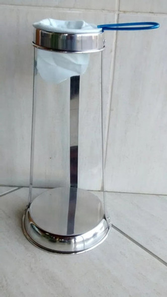 Coador De Café Suporte Antigo Mancebo Mariquinha Polido 43cm 1