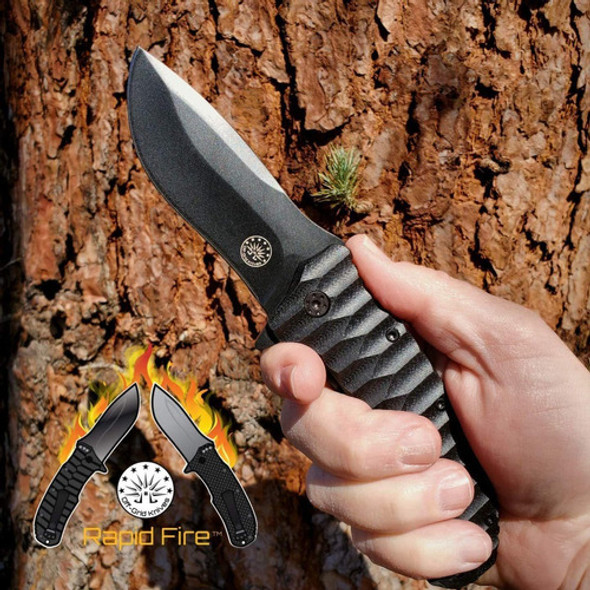 Cuchillo Navaja Plegable De Bolsillo Negro - Off-grid Kni... 1
