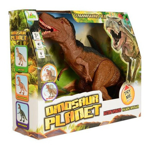 Mighty Megasaur Dinosaurio T-rex Con Luz Y Sonido Art 80046 1