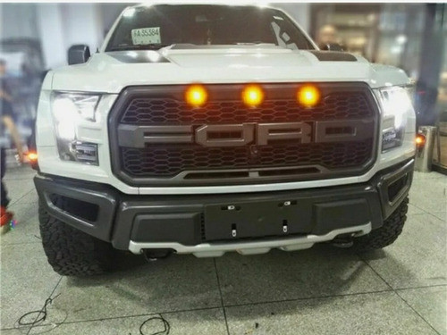 3 Luces Led Parrilla Ford Ecosport Raptor Style Color Ámbar 1