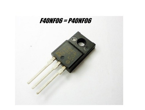 Transistor F40nf06 , P40nf06 , 40nf06 Isolado 0