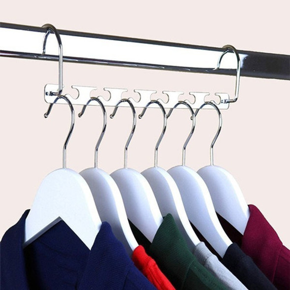 Percha Ahorra Espacio X 3 U Plegable Organizador Oferta! Mli 1