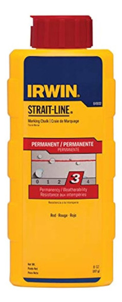 Irwin Tools Straitline 64902 Marcado Permanente Chalk 8ounce 0