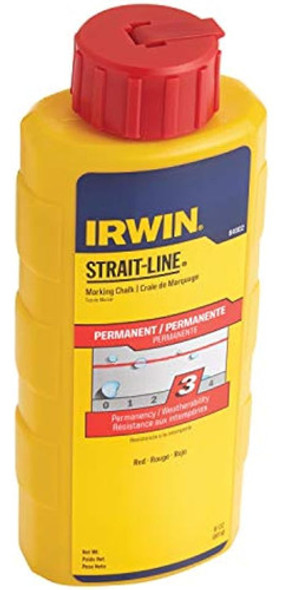 Irwin Tools Straitline 64902 Marcado Permanente Chalk 8ounce 1