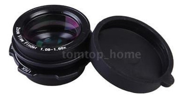 1.08 X-1.60 X Zoom Visor Ocular Lupa Para Canon Nikon Pentax 1