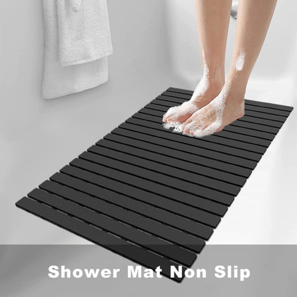 Mboss Tapete De Ducha Antideslizante Para Banera, Tapete Par 1