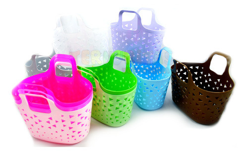 Canasta Shop Colores Organizador Picnic Canastita Juguete Ap 0