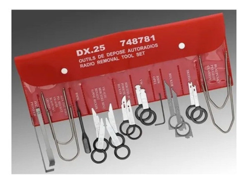 Kit De Herramientas Para Extraccion De Autoestereo 1