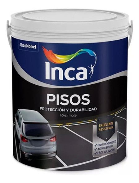 Pintura Para Pisos Inca 1lts Varios Colores 0