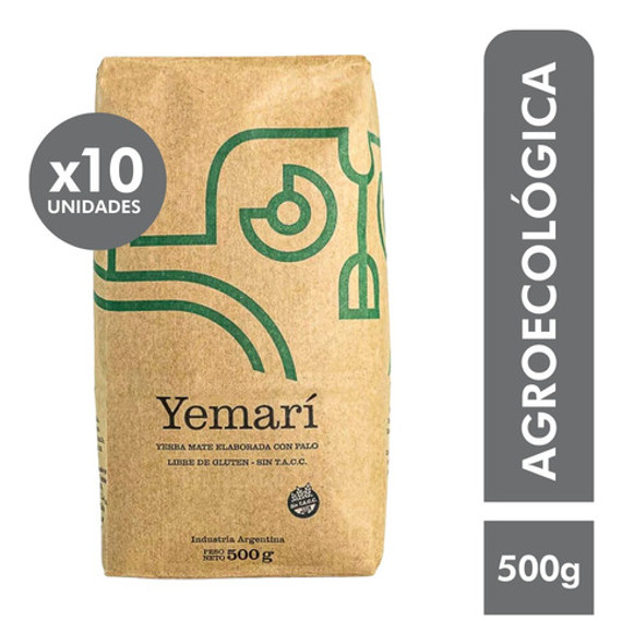 Yerba Mate Agroecológica Yemarí Nativa Misiones Pack X 5 Kg 0 Yerba Mate Agroecológica Yemarí Nativa Misiones Pack X 5 Kg 0