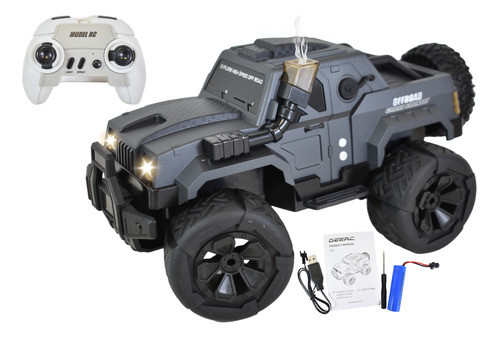 Auto Camioneta C/ Control Remoto , Vapor, Luz Recargable 0