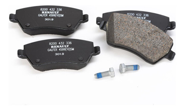 Juego Pastillas Freno Renault Duster Oroch 0