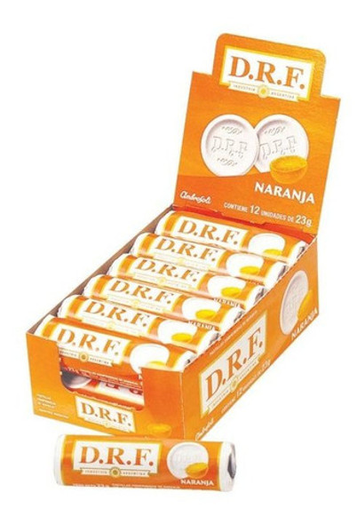 Pack X 18 Unid. Pastillas  Naranja 23 Gr Drf 0 Pack X 18 Unid. Pastillas  Naranja 23 Gr Drf 0