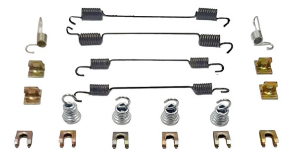 Kit Anclajes Y Resortes Zapatas Freno Peug 405 - Jj 60039 1