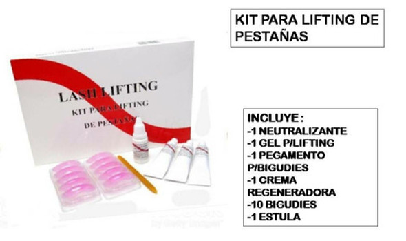 Kit Para Lifting De Pestañas 100 Servicios Lash Lifting 0