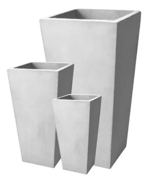 Macetas De Fibrocemento Piramidal 35x35x25 1 Macetas De Fibrocemento Piramidal 35x35x25 1
