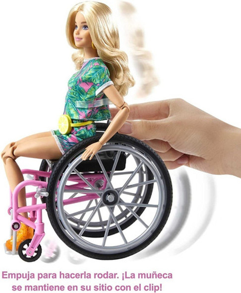 Barbie Fashionista Silla De Ruedas Barbie -  Giro Didàctico 1