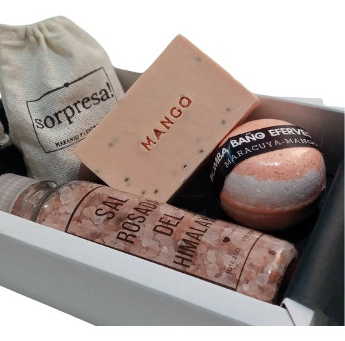 Kit Regalo Spa Relax Productos Naturales Con Aroma Exquisit 0