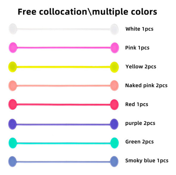 Fgsaeor - Organizadores De Cables Magnticos, Bridas De Silic 1