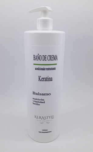 Baño De Crema De Keratina 1 Litro 1
