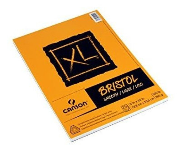 Serie Canson Xl  Almohadilla Bristol 9x12 Doblar Suave 1