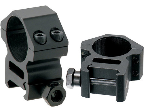 Montaje Anillas Accushot 1 Pulgada Altas Weaver Rgwm-25h4 0