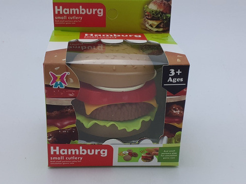 Hamburguesa Didactica Encastre Motricidad Juguete 1