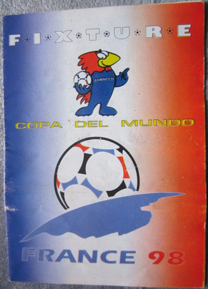 Fixture Mundial Futbol Francia 1998 De Parmalat 0
