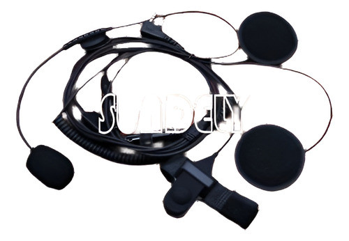 Para Radio Kenwood Abrir Casco Moto Casco/earpieceth-f6a Th- 0