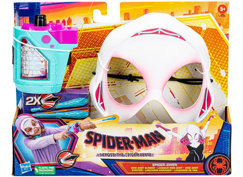 Mascara Y Blaster Spider-gwen, Para Niñas Y Niños De 0