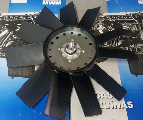 Paleta Ventilador C/viscosa Chevrolet S10/blazer2.8 Mwm 1