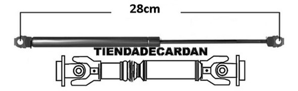 Kit X2 Amortiguadores De Capot Bmw X3 03/10 Clevers/stabilus 1