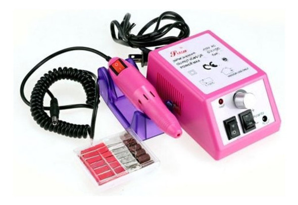 Kit De Taladro Eléctrico Uñas Manicura Herramienta Máquina P 0