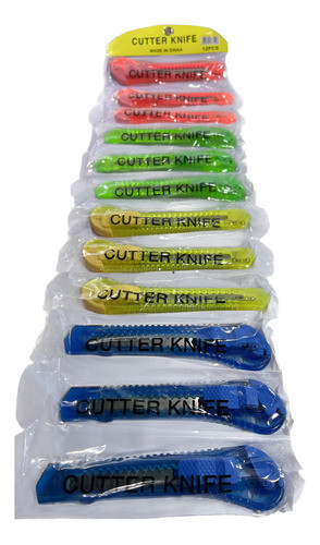Trinchetas Colores Grande Economica Pack.x 12 Unidades 120-4 1