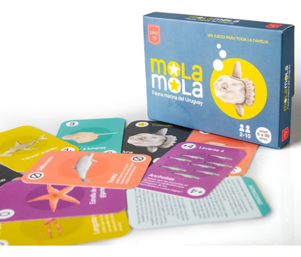 Juego De Cartas Mola Mola Fauna Marina - Pika - Adeleste 0