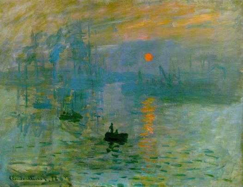Impresión Sol Naciente - Claude Monet - Lamina 45 X 30 Cm. 0